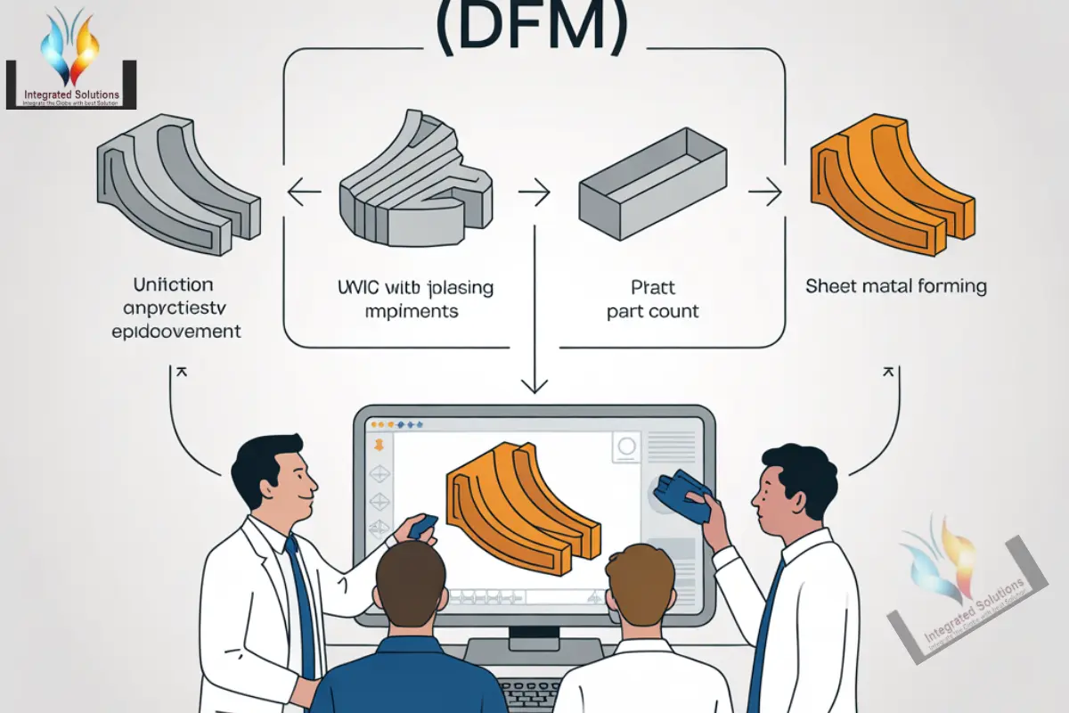 design for manufacturability in CNC and injection moulding